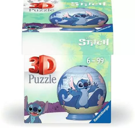 RAVENSBURGER PUZZLE 3D Kula Disney Stitch 54 el