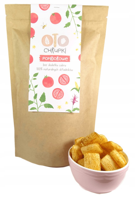 OTO Chrupki Naturalne Pomidorowe 80g Otolandia
