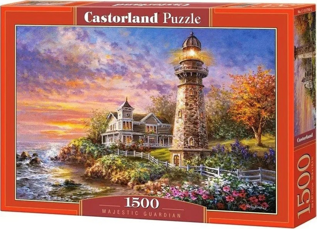 Puzzle 1500 WIDOK OBRAZ LATARNIA MORSKA Castorland