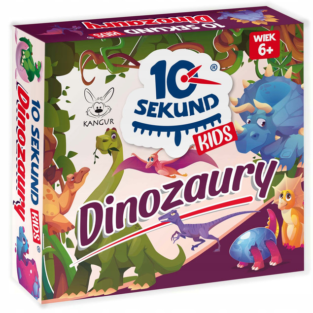 Gra planszowa 10 Sekund Kids Dinozaury Kangur