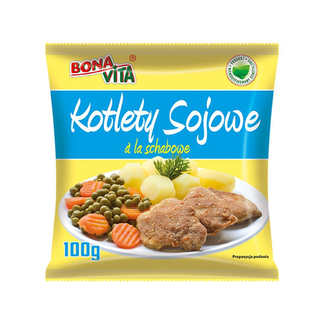 Kotlety sojowe a'la schabowe Bona Vita 100g