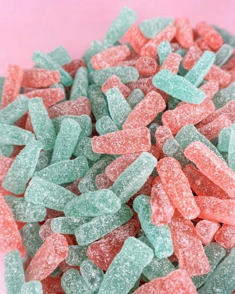 Żelki PANDY Guma Balonowa 50g x2 – Obniżona Zawartość Cukru, Błonnikowe