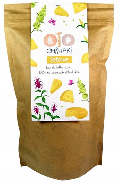Chrupki Serowe OtoLandia – Zdrowe, bez cukru, 80g