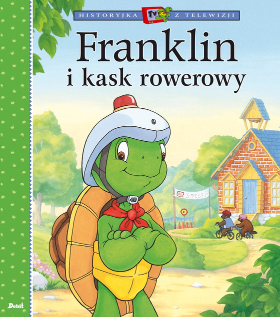 Historyjka z telewizji. Franklin i kask rowerowy Paulette Bourgeois