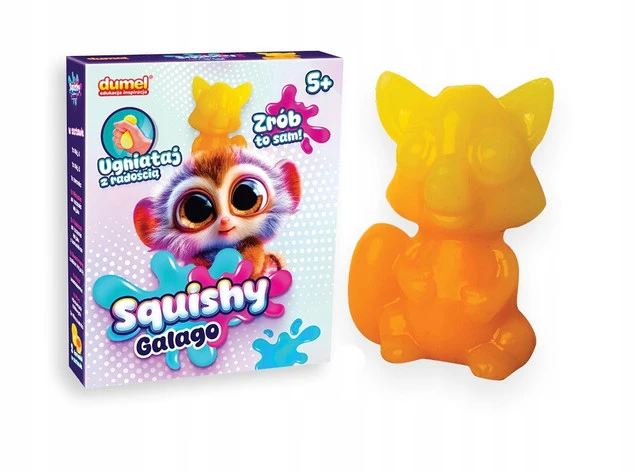 Zestaw DUMEL ART SQUISHY GALAGO ZRÓB TO SAM - elementy