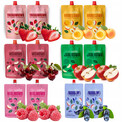 Mix Musów Owocowych OwoLovo 12x200g - 6 Smaków, Bez Cukru