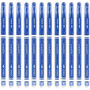 12x Długopis Zmazywalny Niebieski 0,7 mm Wymazywalny Z Gumką Kidea