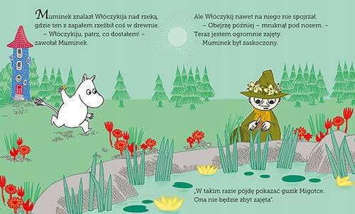 Muminek i Urodzinowy Guzik Tove Jansson 3+ HarperKids