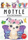 Motyle - kolorowanka z naklejkami Arti