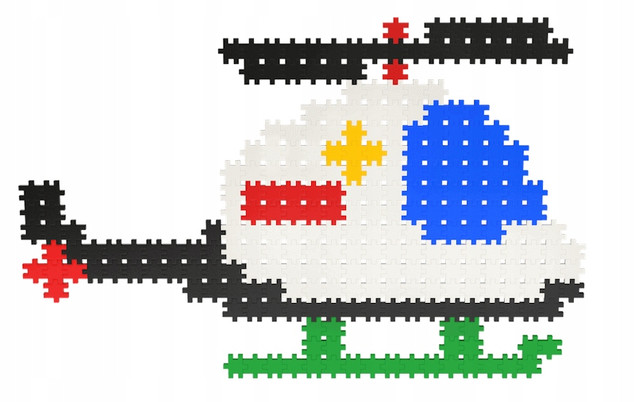 Klocki Konstrukcyjne Meli Minis Edu 1400 elementów - Kreatywny Rozwój 3+