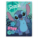 Teczka z Gumką A4 STITCH Kartonowa Szkolna Na Rysunki Bambino