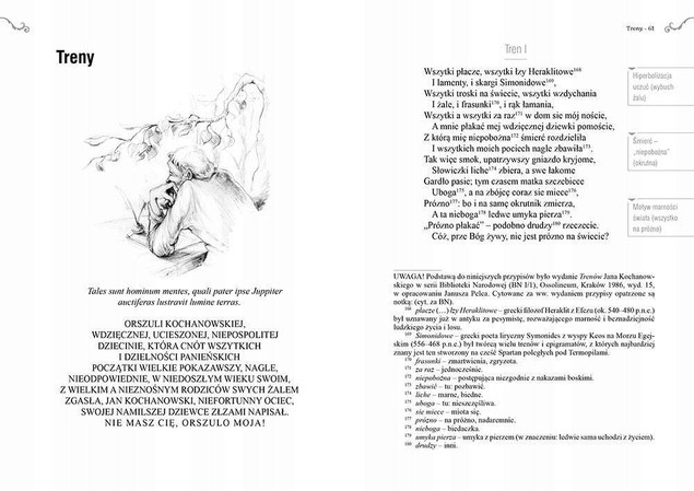 Fraszki pieśni treny