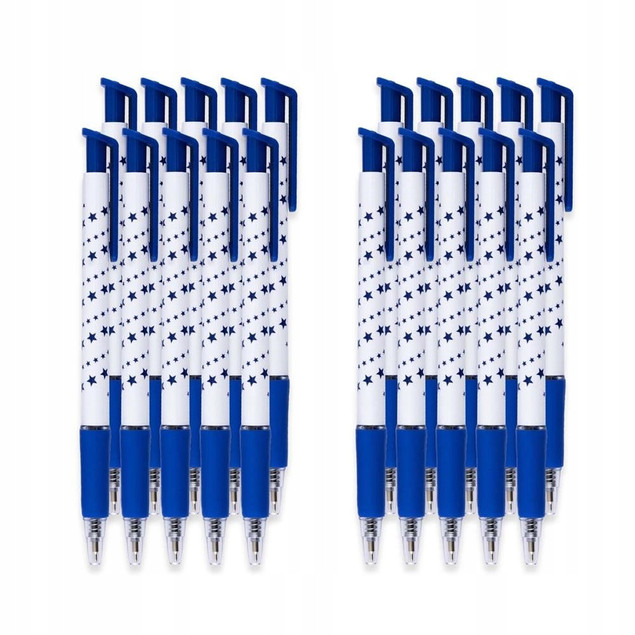 Długopis automatyczny Toma niebieski Superfine 0.5 mm
