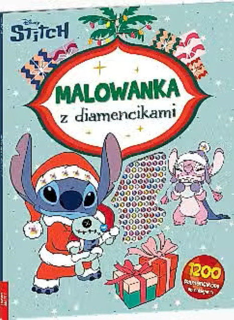 Disney Stitch. Malowanka z diamencikami