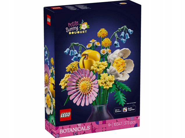 LEGO Botanicals 10347 Mały Słoneczny Bukiet – Wieczne Kwiaty