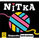 Książeczka Kontrastowa NITKA Rozwój Widzenia 0+ Aksjomat 3987