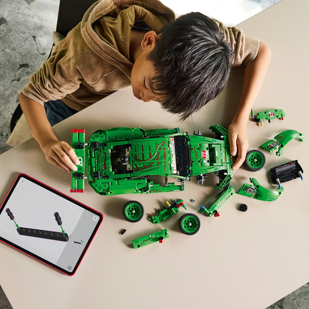 LEGO Technic 42224 Porsche 911 GT3 R REXY AO Racing – Wyścigowy Samochód T-Rex
