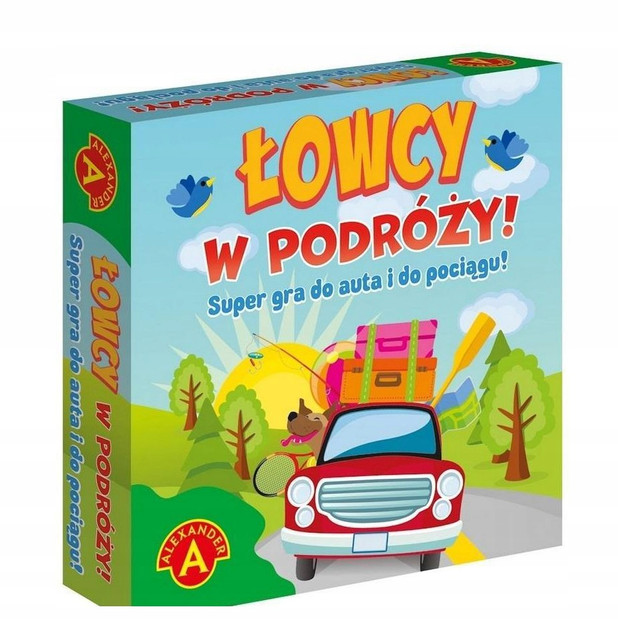 ŁOWCY W PODRÓŻY KARTY GRA DO AUTA POCIĄGU,SAMOLOTU,PODRÓŻY DZIECI NA NUDĘ