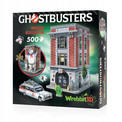 Wrebbit 3D Puzzle: Remiza Pogromców Duchów Ghostbusters Firehouse 500 elementów