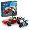 LEGO City Motocykl Policyjny – Pościg Za Samochodem 59 el. 5+ 60392 (Id: 189974)