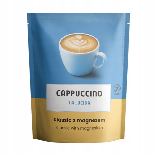 Kawa cappuccino Celiko La Lucida Classic z Magnezem 100 g
