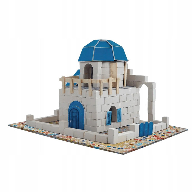 Klocki Trefl Brick Trick Travel Santorini Buduj z cegły