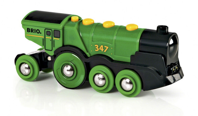 Brio Kolejka Klasyczna zielona lokomotywa 33593