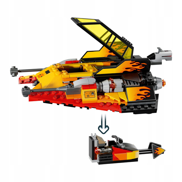LEGO Star Wars - Płomienny śmigacz śnieżny 75414
