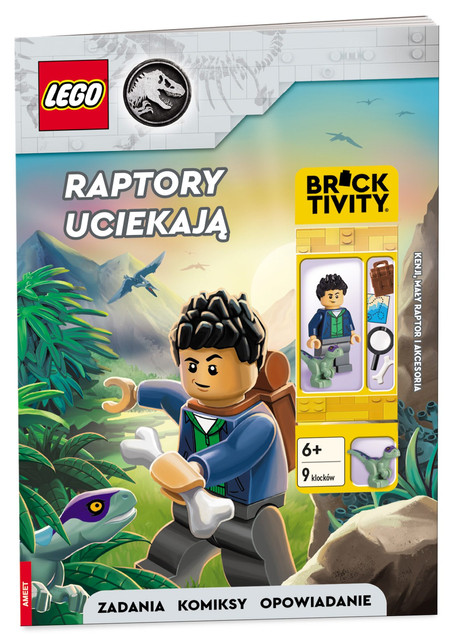 Lego Jurassic World Raptory uciekają Praca zbiorowa