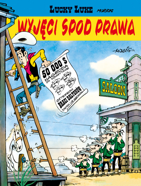 Lucky Luke Wyjęci spod prawa Morris