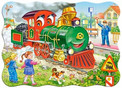 Puzzle 30 elementów Kolej - Castorland