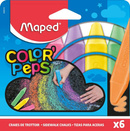 Kreda Chodnikowa Colorpeps 6 Kolorów Maped