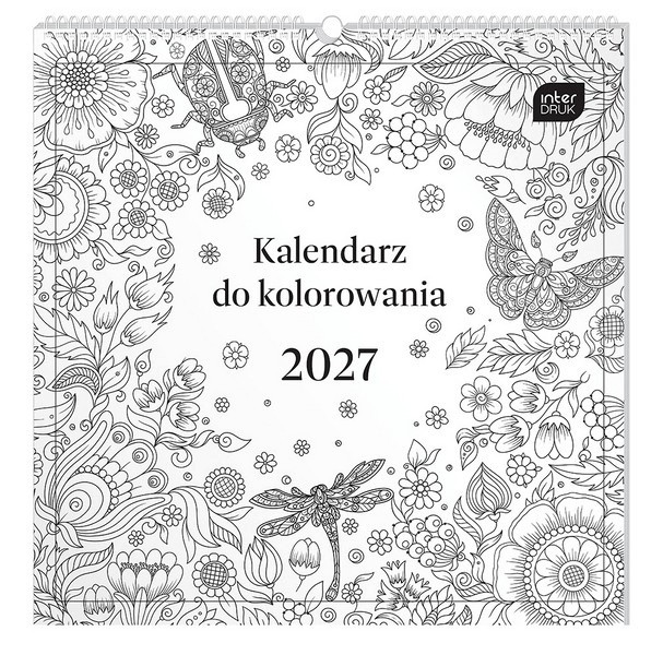 Kalendarz ścienny A4 2027