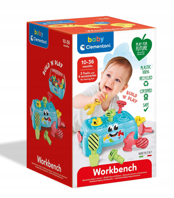 Stolik warsztatowy 10m+ Clementoni Baby