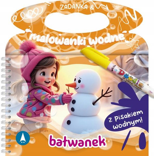 Zadanka i Malowanki Wodne BAŁWANEK z Pisakiem 3+ Skrzat