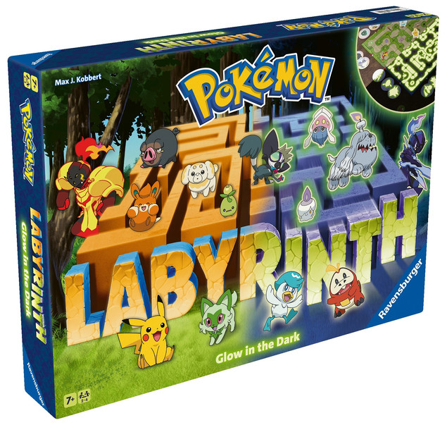 Ravensburger 228393 Labirynth Pokemon Nocna edycja