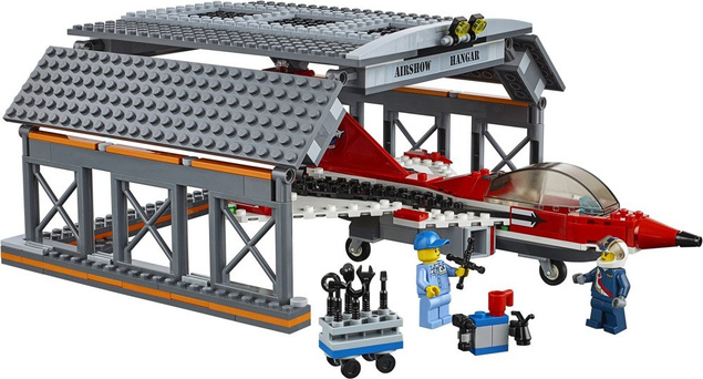 KLOCKI Pokazy lotnicze LEGO CITY Lotnisko 60103 