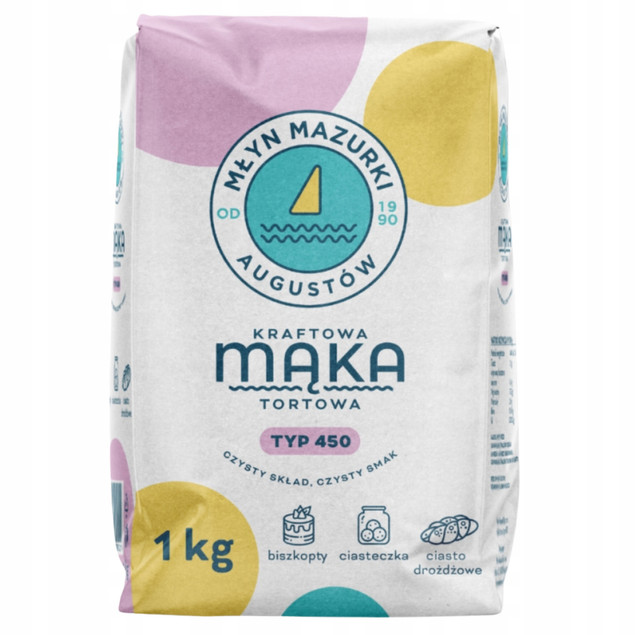 Mąka pszenna Młyn Mazurki 1000 g