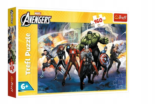PUZZLE 160 SUPERMOCE AVENGERS 15428 TREFL