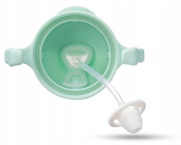 b.box Bidon ze słomką Gelato Pistachio 6 m+ 240 ml