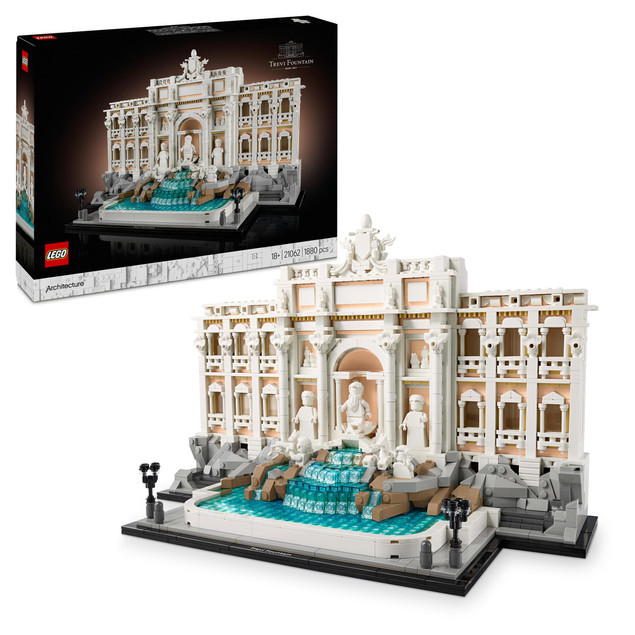 LEGO Architecture 21062 Fontanna di Trevi – Kolekcjonerski Model dla Dorosłych