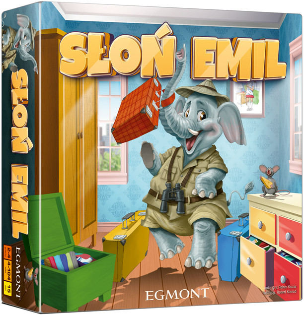Gra planszowa Słoń Emil Egmont