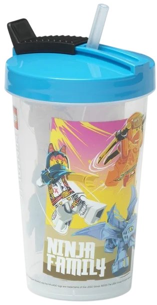 Kubek ze słomką LEGO Ninjago 500 ml (40441726)