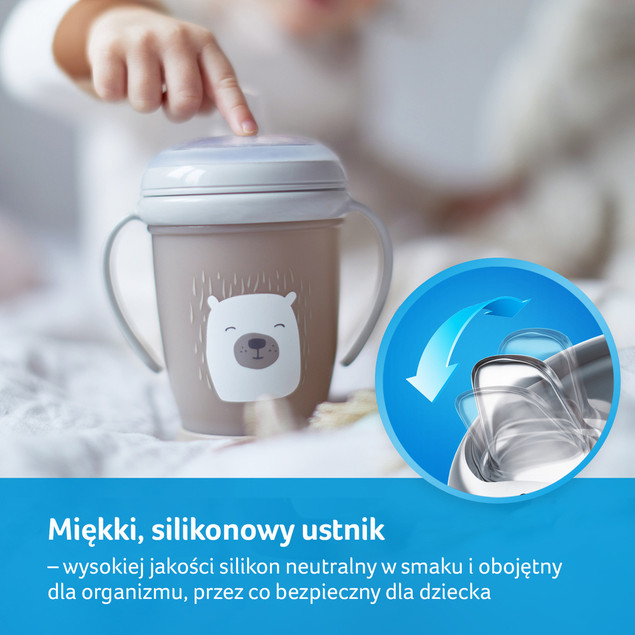 Kubek Niekapek LOVI Sippy Master 250 ml Buddy Bear