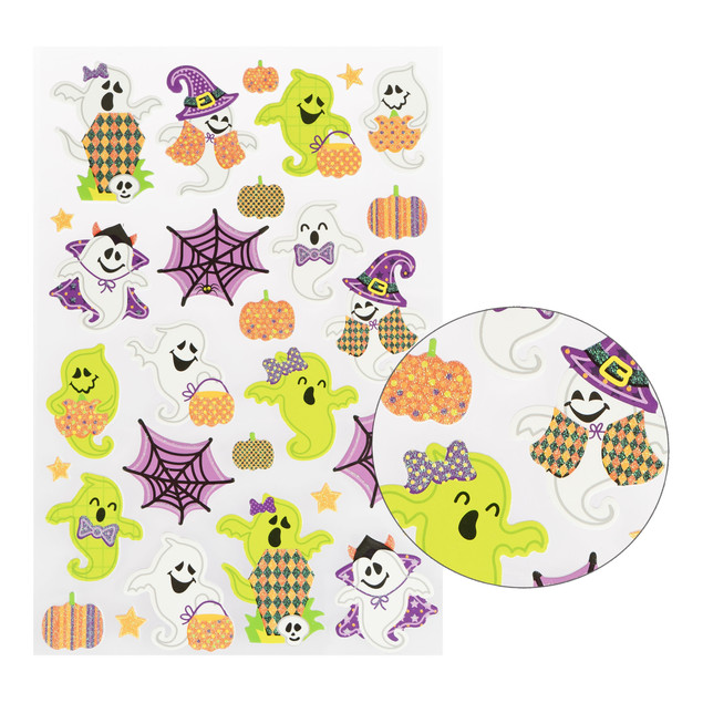 Naklejki halloweenowe duszki