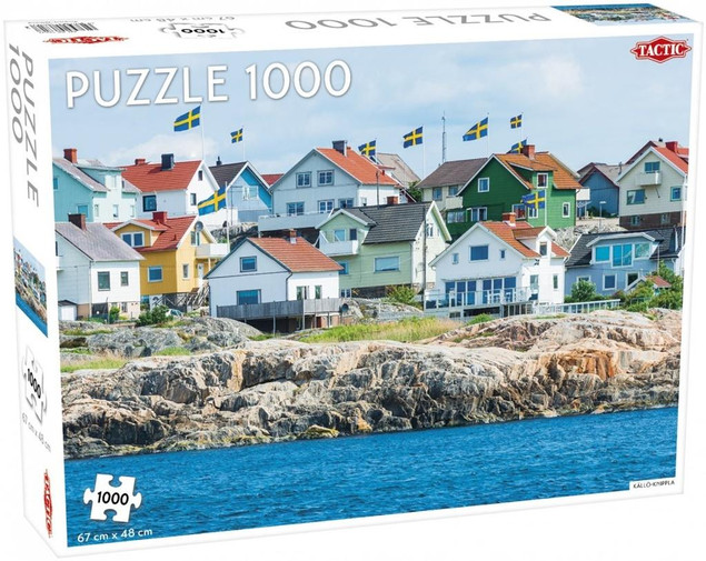Puzzle Tactic Källö-Knippla 1000 elementów - Sceneria Szwecji