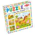 Puzzle Tactic Moje Pierwsze Puzzle Farma 6 el. dla Dzieci 3+