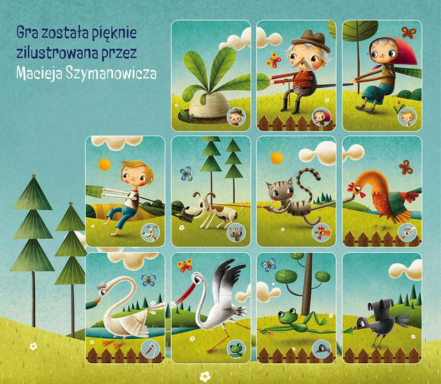 Rzepka Gra Planszowa Nasza Księgarnia 