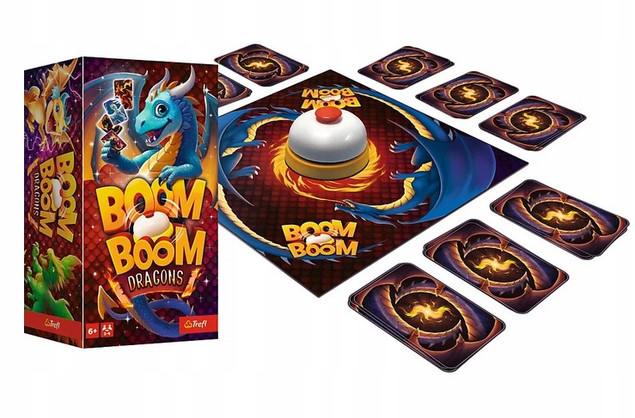 Gra planszowa Boom Boom smoki Trefl