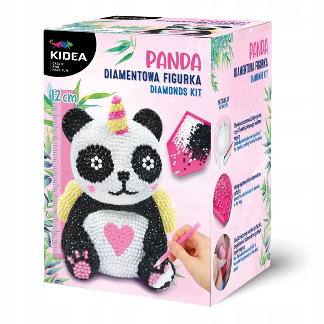 Mozaika 3D Panda 14 cm – Kidea